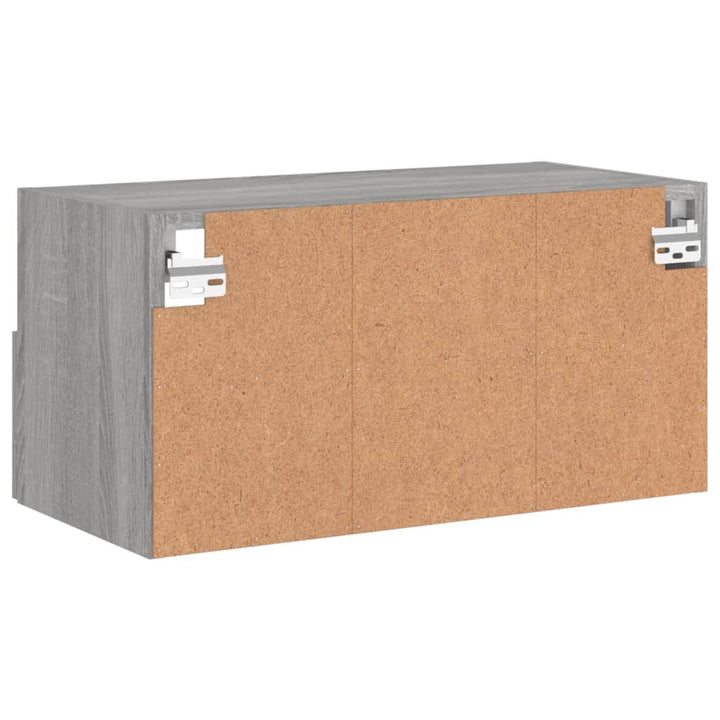 Väggmonterad Tv-Bänk 60X30X30 Cm Konstruerat Trä