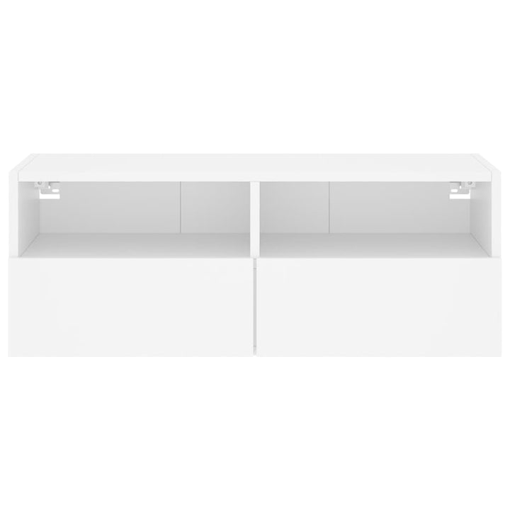 Väggmonterad Tv-Bänk 80X30X30 Cm Konstruerat Trä