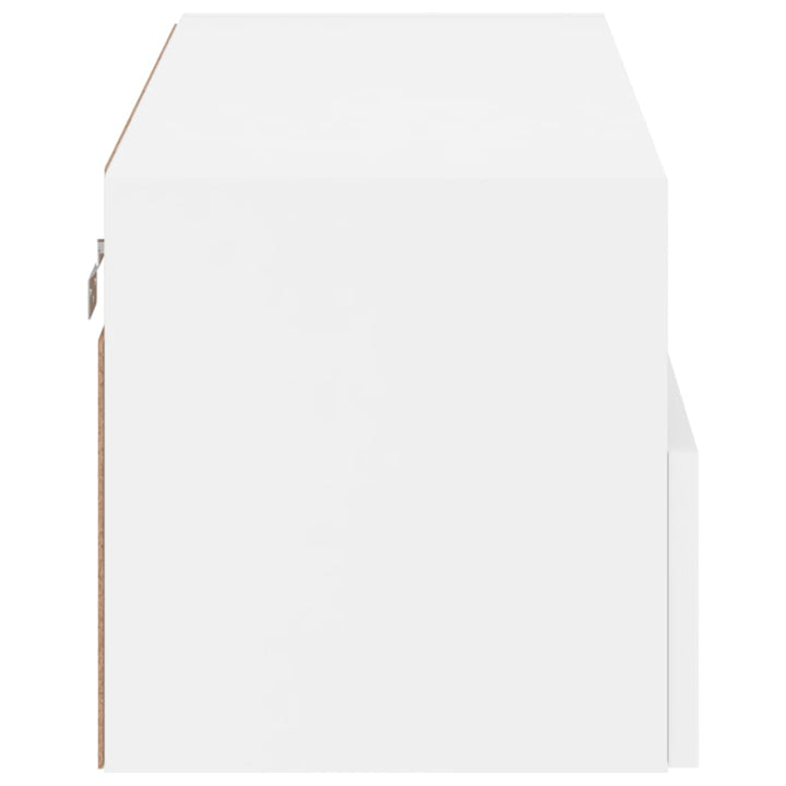 Väggmonterad Tv-Bänk 80X30X30 Cm Konstruerat Trä