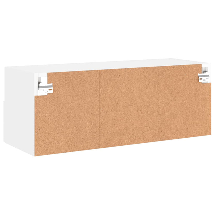Väggmonterad Tv-Bänk 80X30X30 Cm Konstruerat Trä