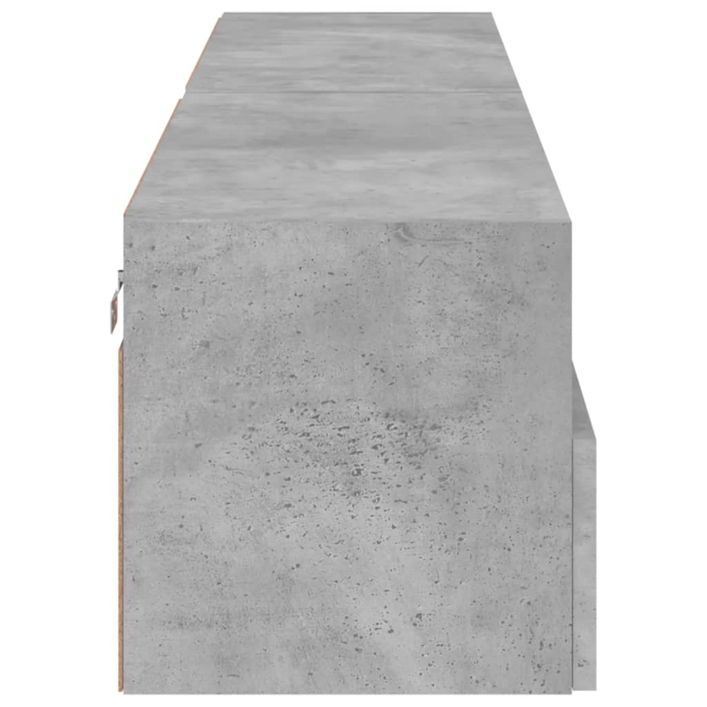 Väggmonterad Tv-Bänk 2 St 80X30X30 Cm Konstruerat Trä