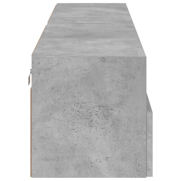 Väggmonterad Tv-Bänk 2 St 80X30X30 Cm Konstruerat Trä