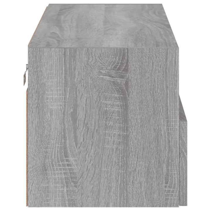 Väggmonterad Tv-Bänk 80X30X30 Cm Konstruerat Trä
