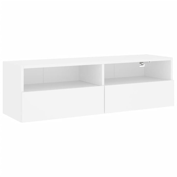 Väggmonterad Tv-Bänk 100X30X30 Cm Konstruerat Trä