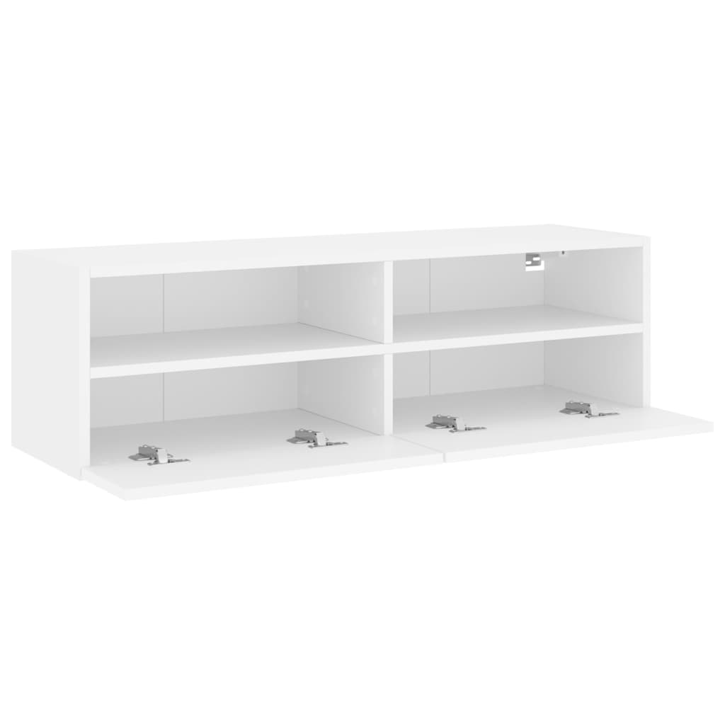 Väggmonterad Tv-Bänk 100X30X30 Cm Konstruerat Trä