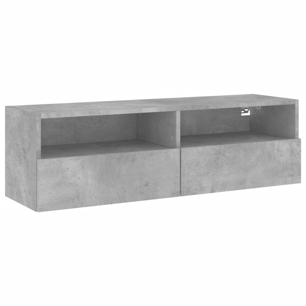 Väggmonterad Tv-Bänk 100X30X30 Cm Konstruerat Trä
