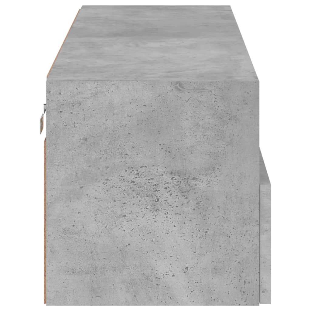 Väggmonterad Tv-Bänk 100X30X30 Cm Konstruerat Trä