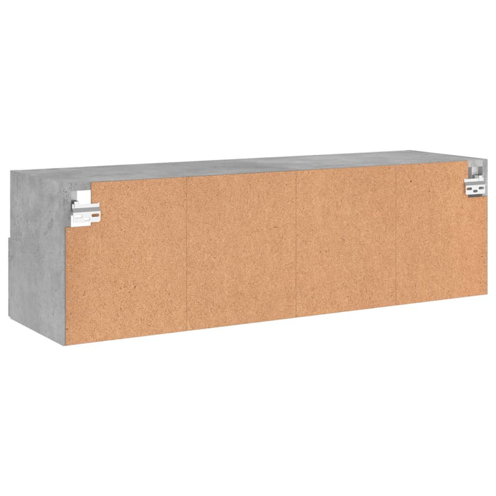 Väggmonterad Tv-Bänk 100X30X30 Cm Konstruerat Trä