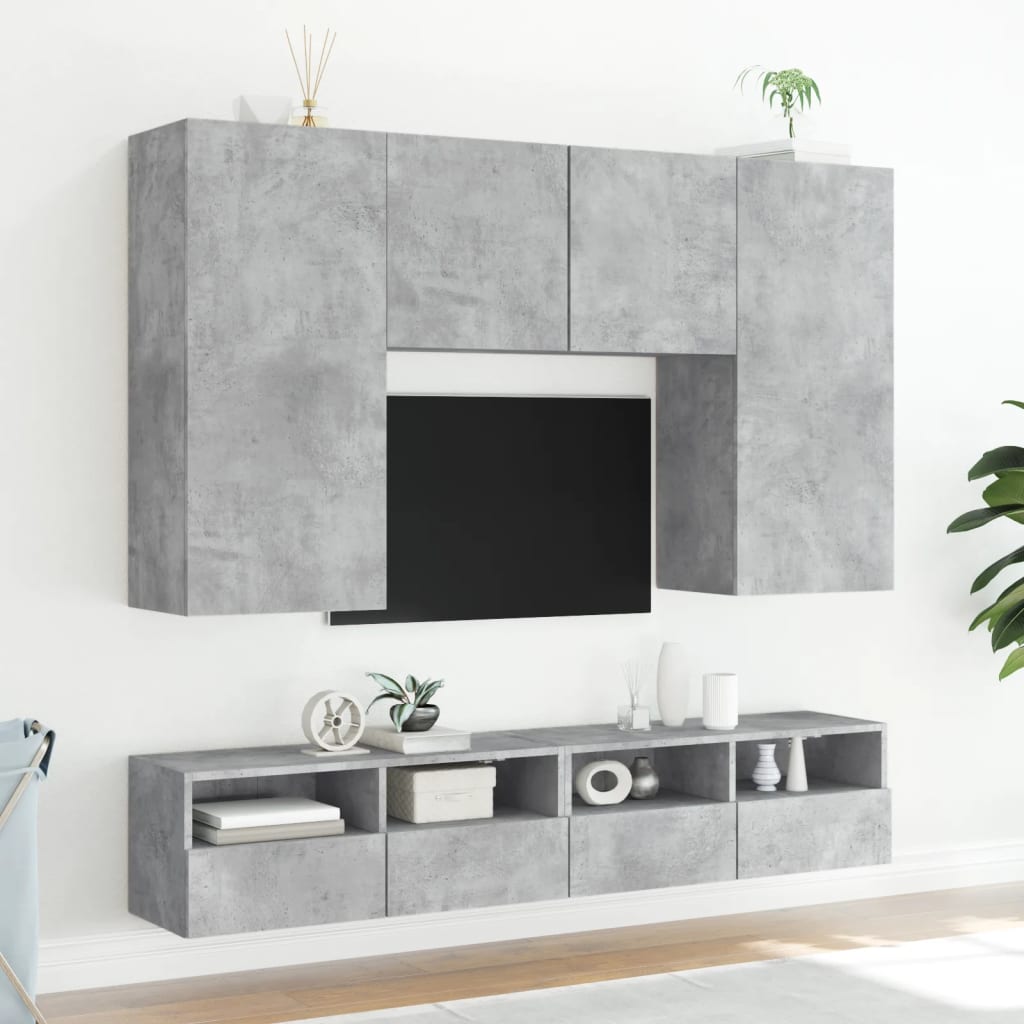Väggmonterad Tv-Bänk 2 St 100X30X30Cm Konstruerat Trä