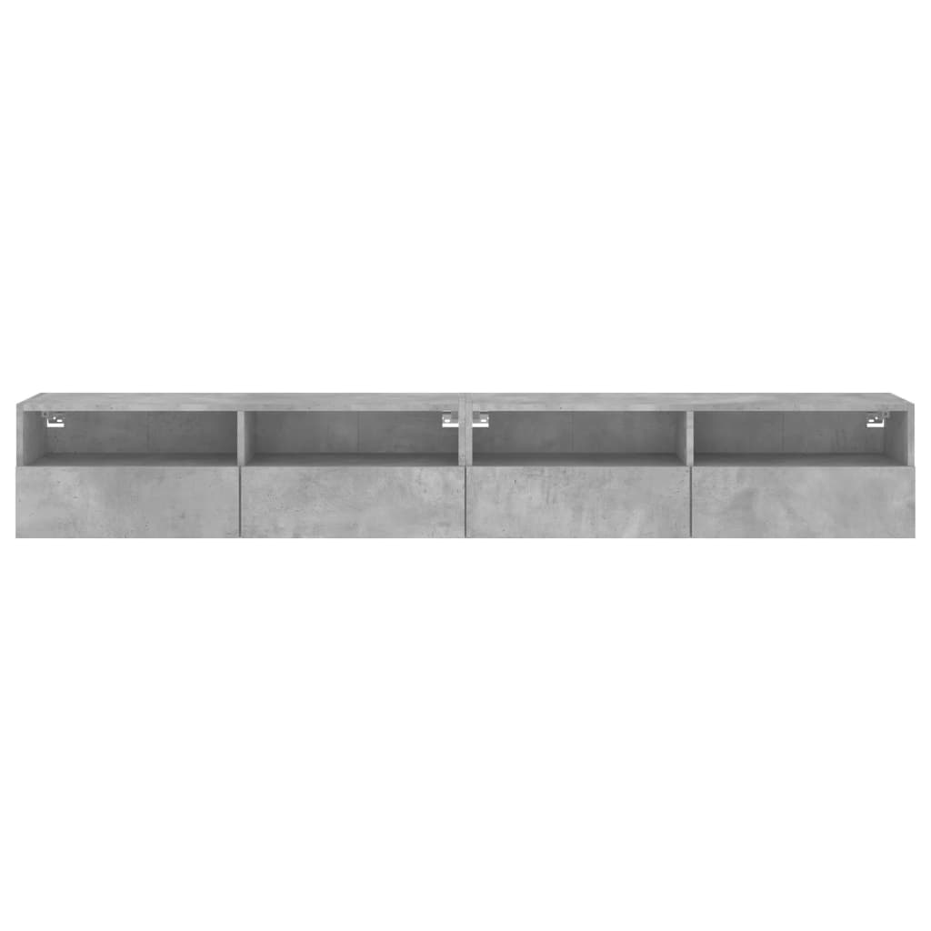 Väggmonterad Tv-Bänk 2 St 100X30X30Cm Konstruerat Trä