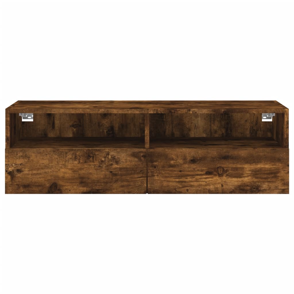 Väggmonterad Tv-Bänk 100X30X30 Cm Konstruerat Trä