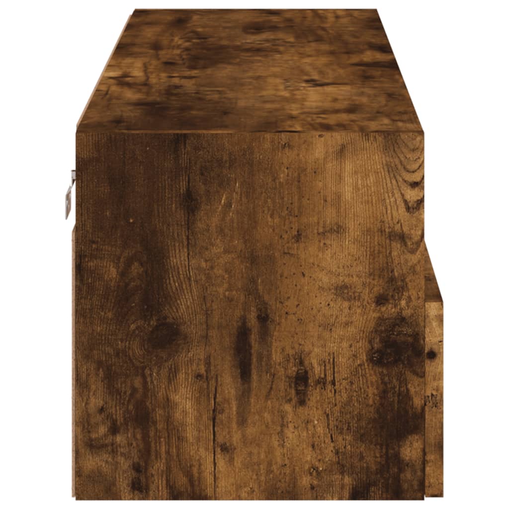 Väggmonterad Tv-Bänk 100X30X30 Cm Konstruerat Trä