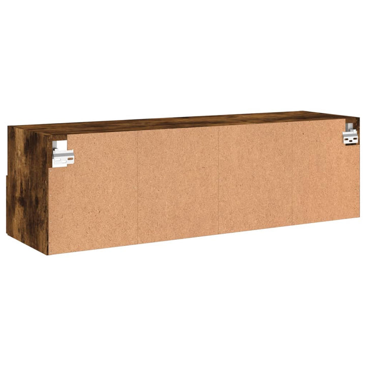 Väggmonterad Tv-Bänk 100X30X30 Cm Konstruerat Trä