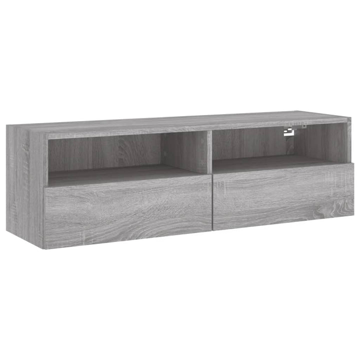 Väggmonterad Tv-Bänk 100X30X30 Cm Konstruerat Trä