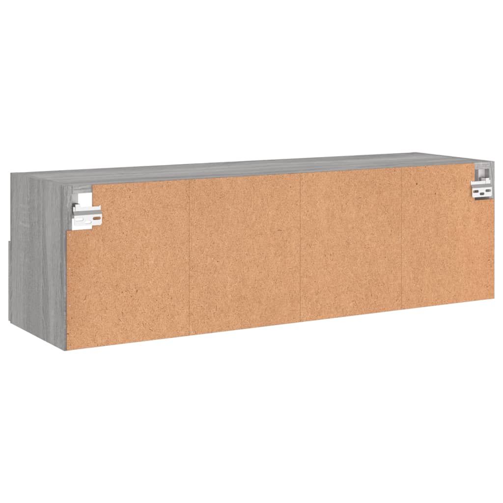 Väggmonterad Tv-Bänk 100X30X30 Cm Konstruerat Trä