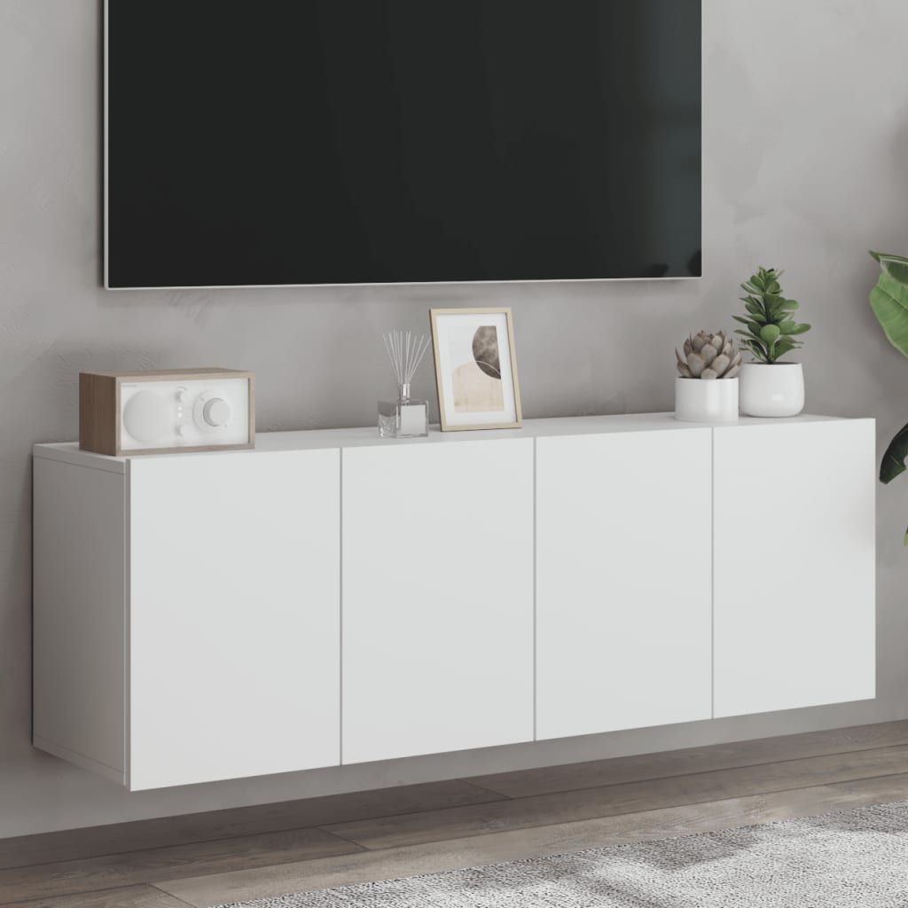 Väggmonterad Tv-Bänk 100X30X41 Cm