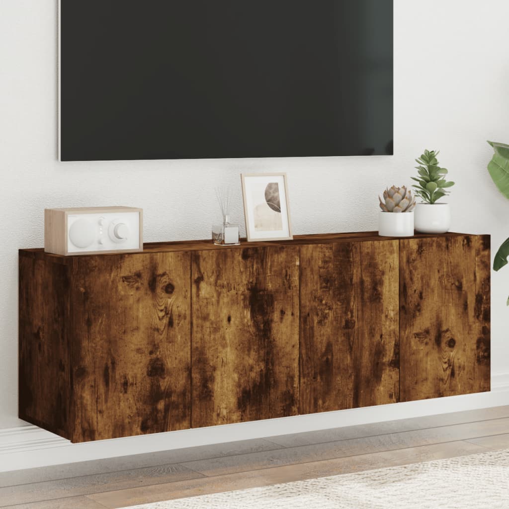 Väggmonterad Tv-Bänk 100X30X41 Cm