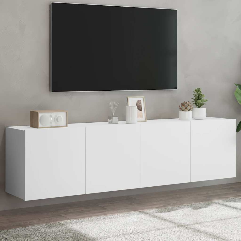 Väggmonterad Tv-Bänk 100X30X41 Cm