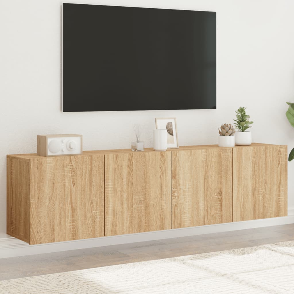 Väggmonterad Tv-Bänk 100X30X41 Cm