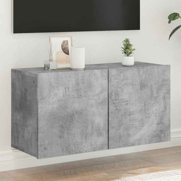 Väggmonterad Tv-Bänk 100X30X41 Cm