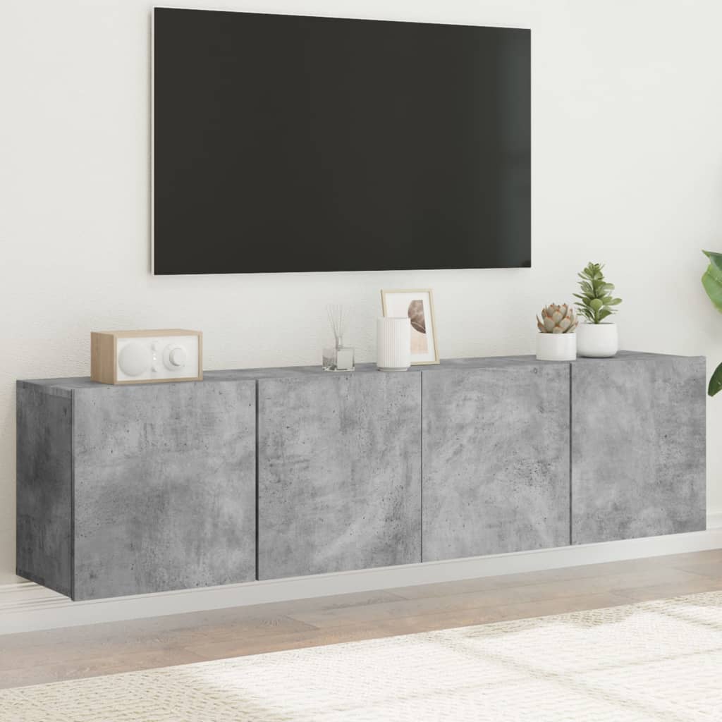 Väggmonterad Tv-Bänk 100X30X41 Cm