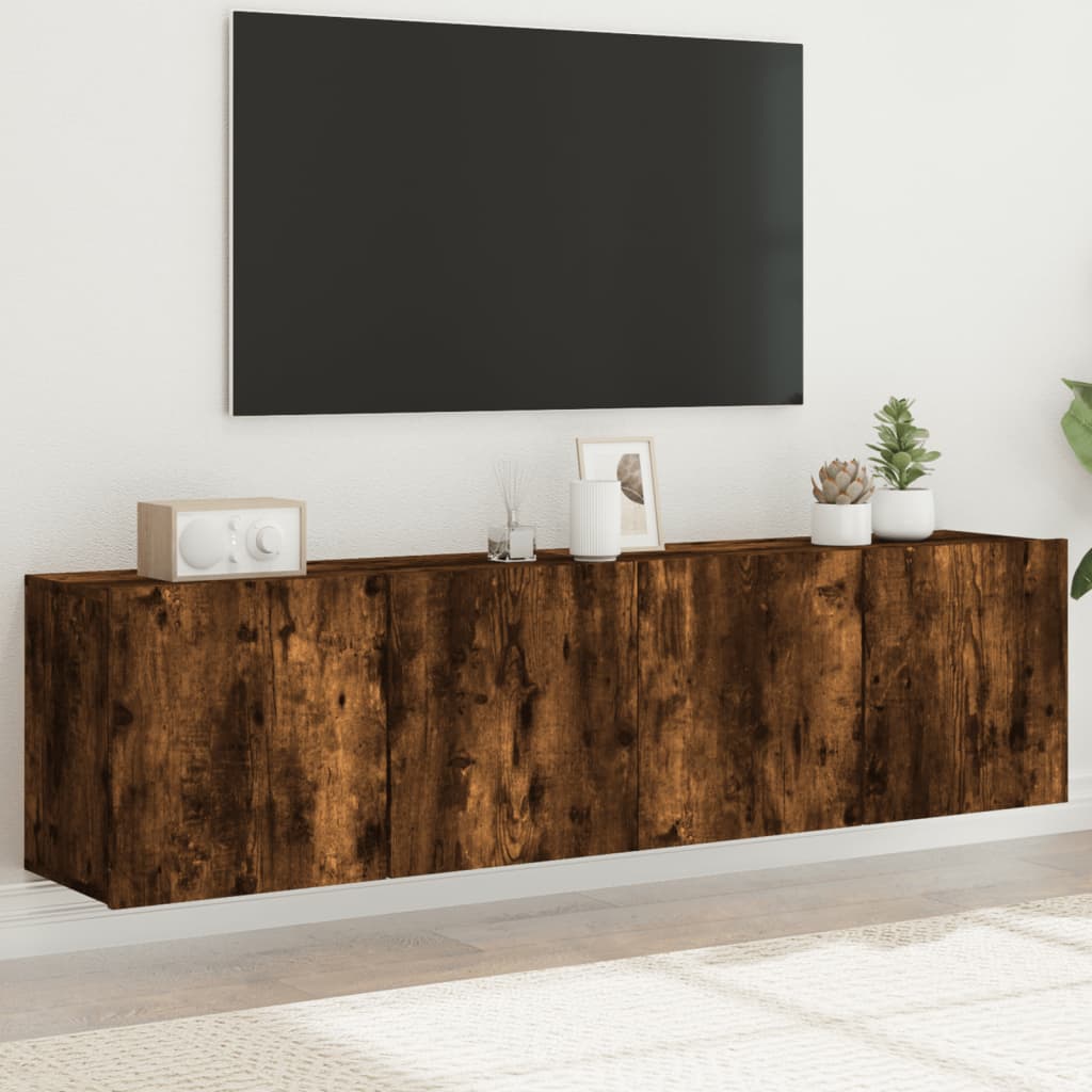 Väggmonterad Tv-Bänk 100X30X41 Cm