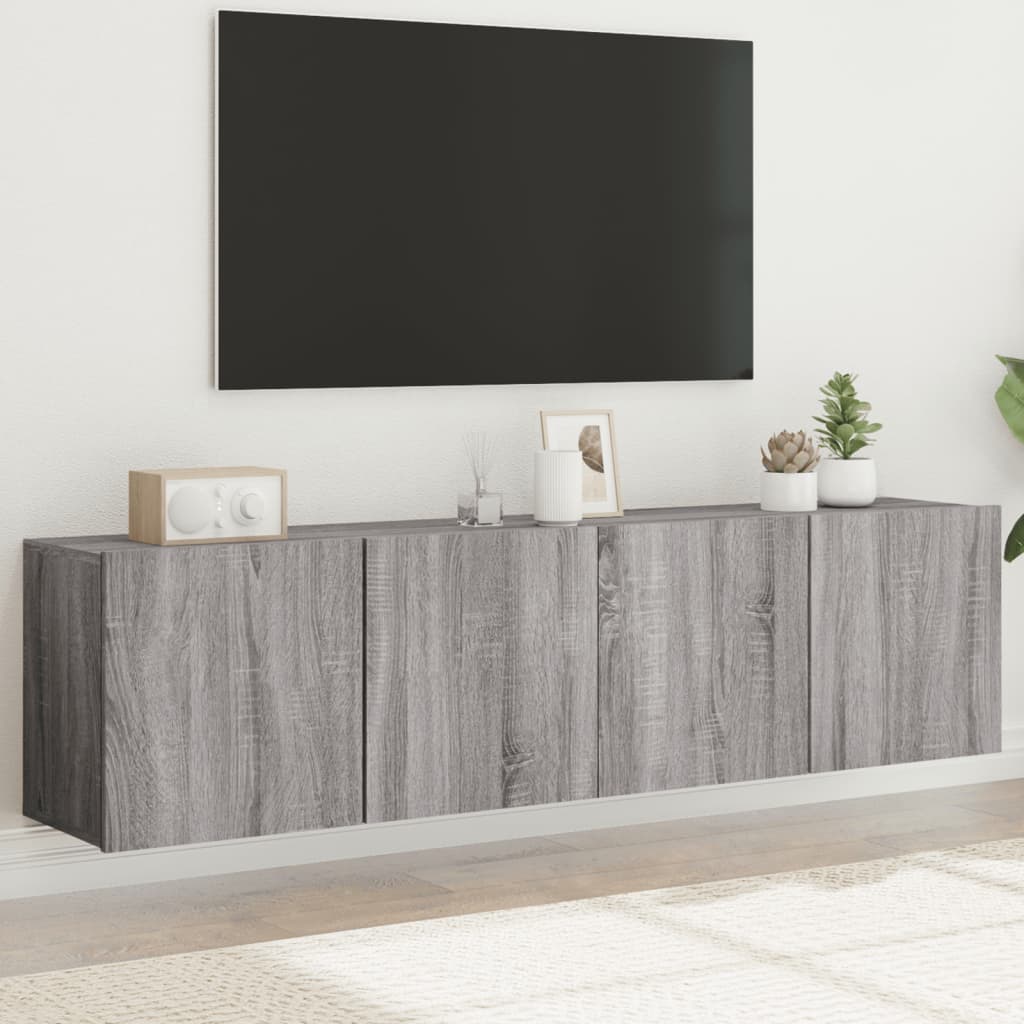 Väggmonterad Tv-Bänk 100X30X41 Cm