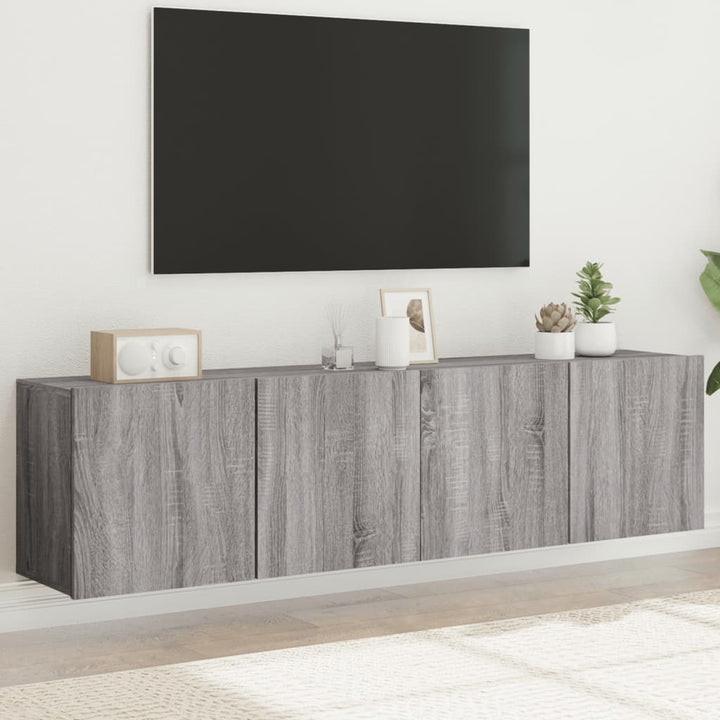 Väggmonterad Tv-Bänk 100X30X41 Cm