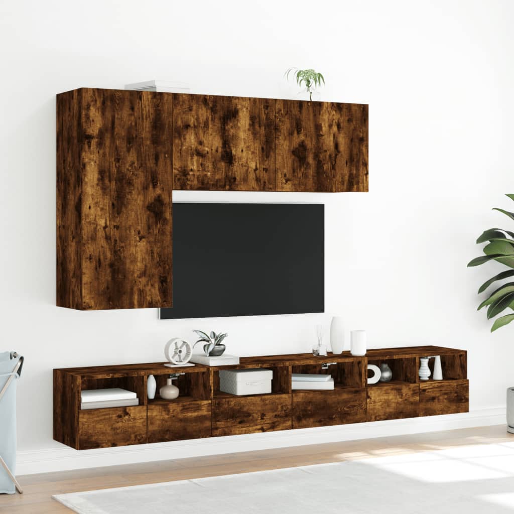 Väggmonterad Tv-Bänk 100X30X41 Cm