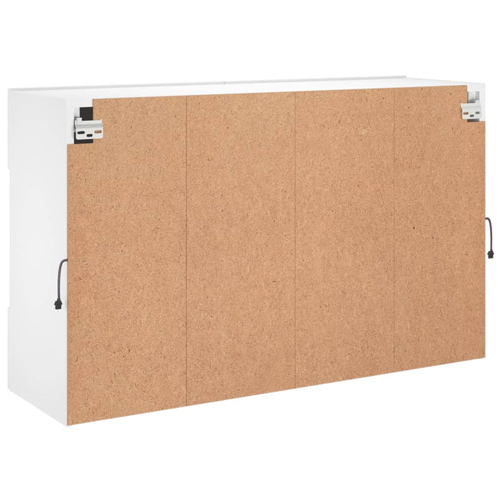 Väggmonterad Tv-Bänk Led 98,5X30X60,5 Cm