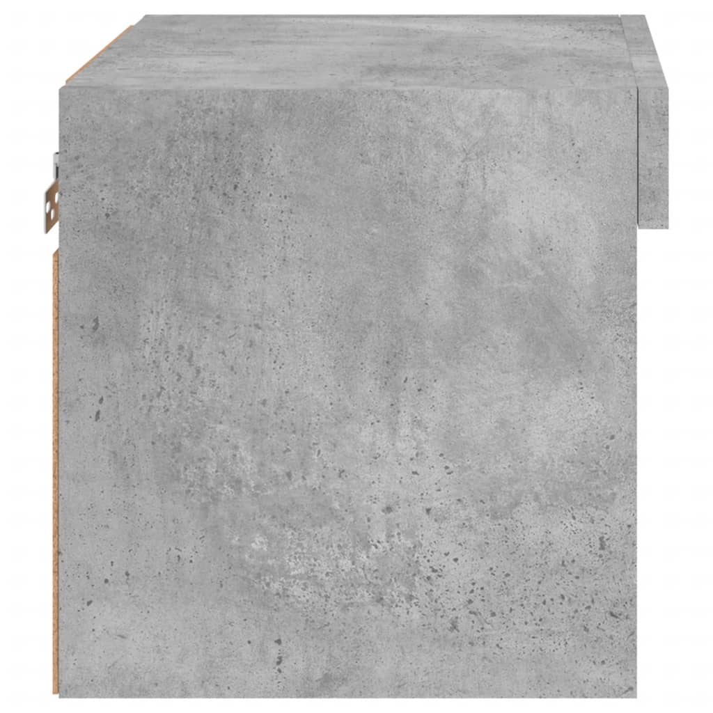 Väggmonterade Sängbord Med Led-Lampor 2 St