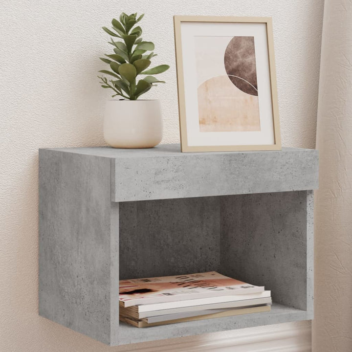 Tv-Bänk Med Led-Belysning 2 St 60X30X30 Cm
