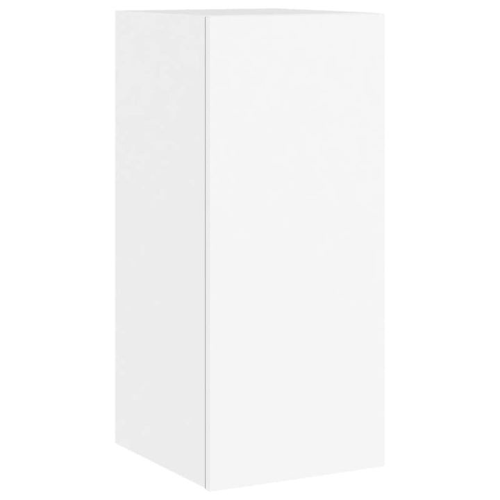 Väggmonterad Tv-Bänk Led 30,5X35X70 Cm