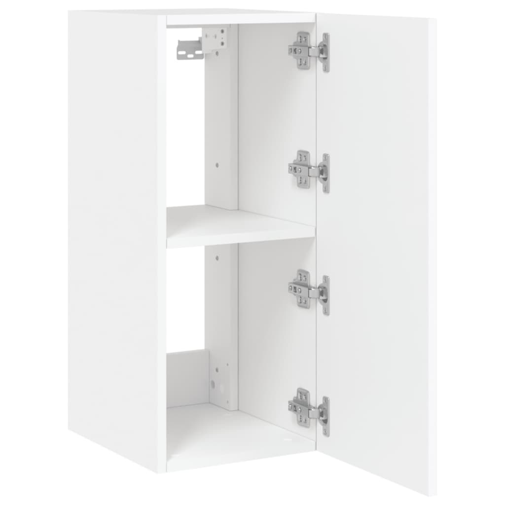 Väggmonterad Tv-Bänk Led 30,5X35X70 Cm