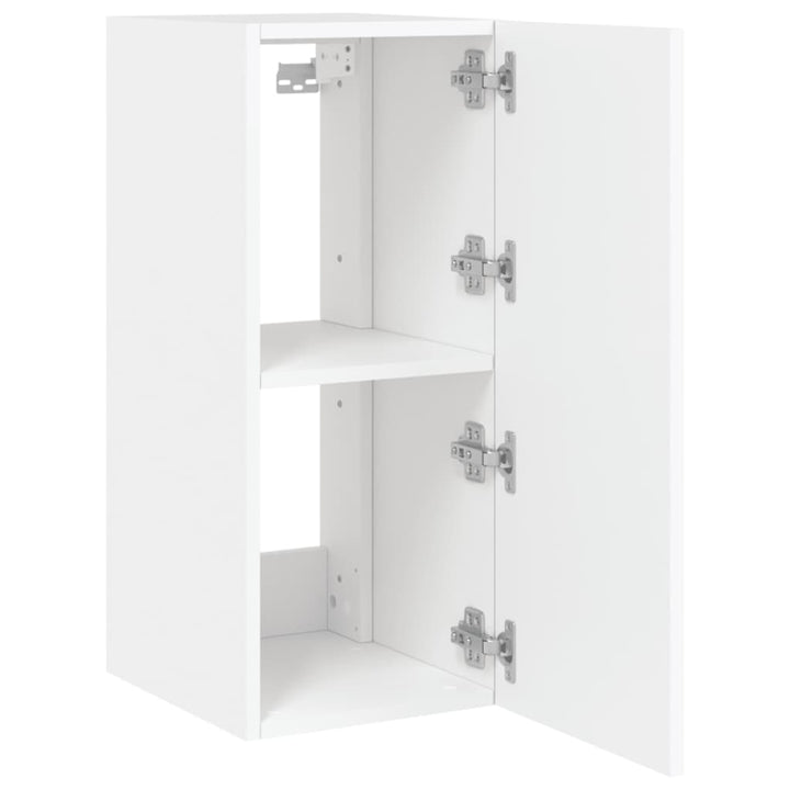 Väggmonterad Tv-Bänk Led 30,5X35X70 Cm