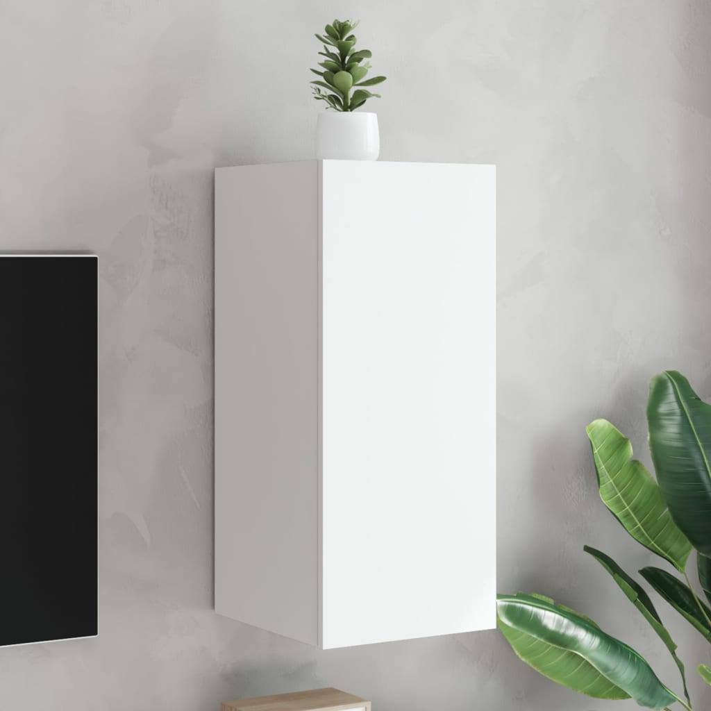 Väggmonterad Tv-Bänk Led