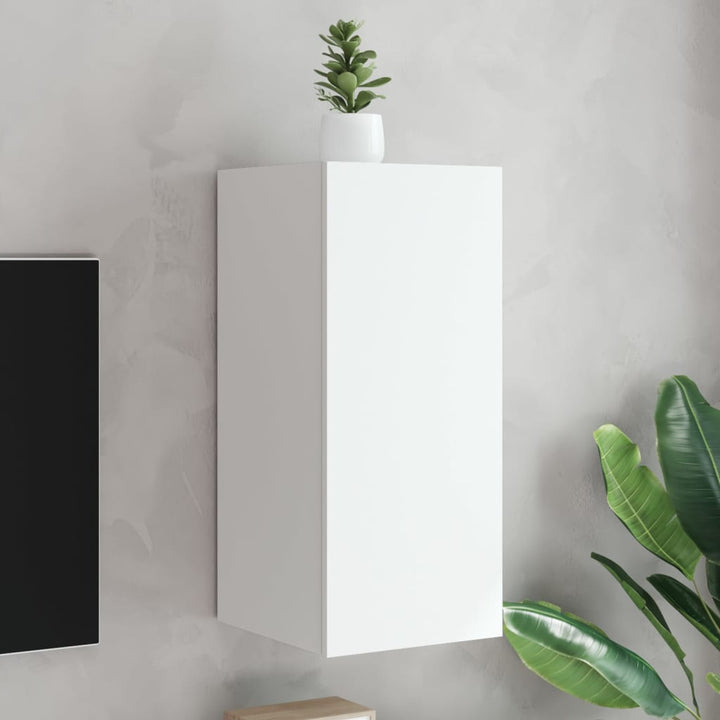 Väggmonterad Tv-Bänk Led