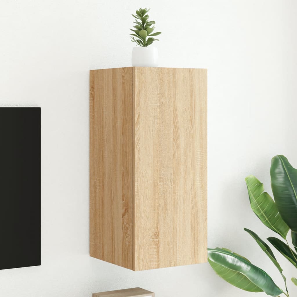 Väggmonterad Tv-Bänk Led