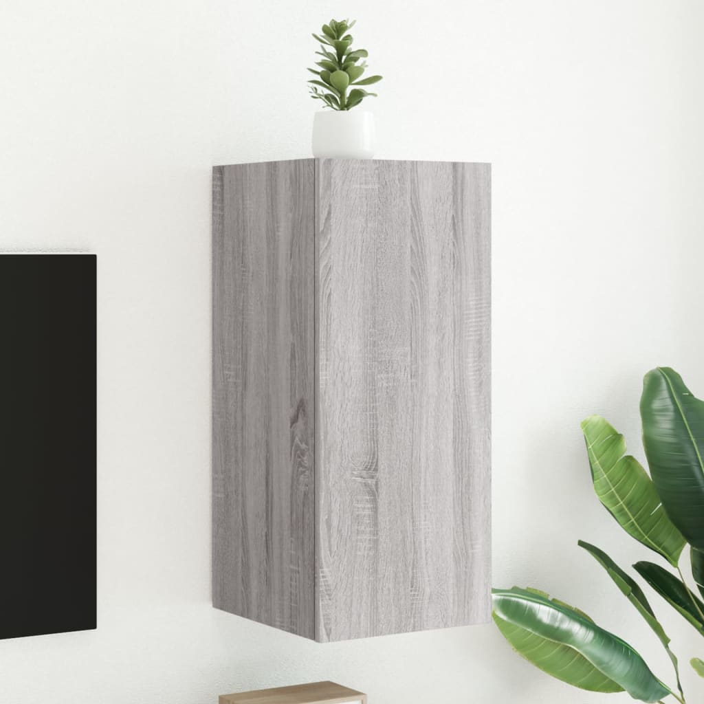 Väggmonterad Tv-Bänk Led