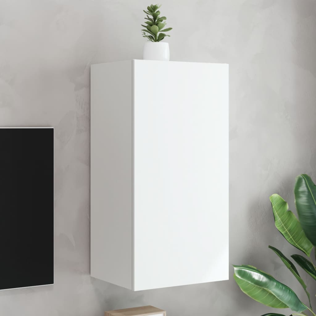 Väggmonterad Tv-Bänk Led