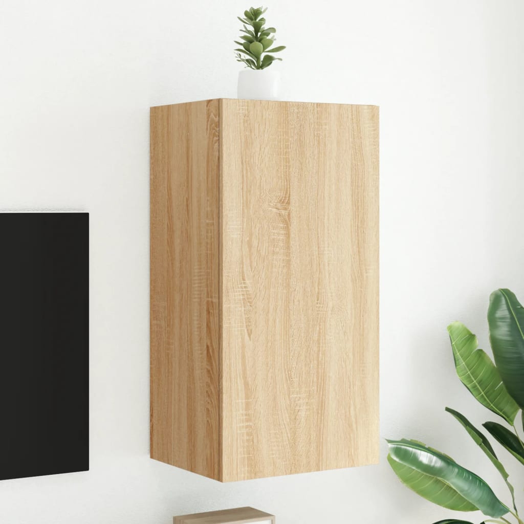 Väggmonterad Tv-Bänk Led