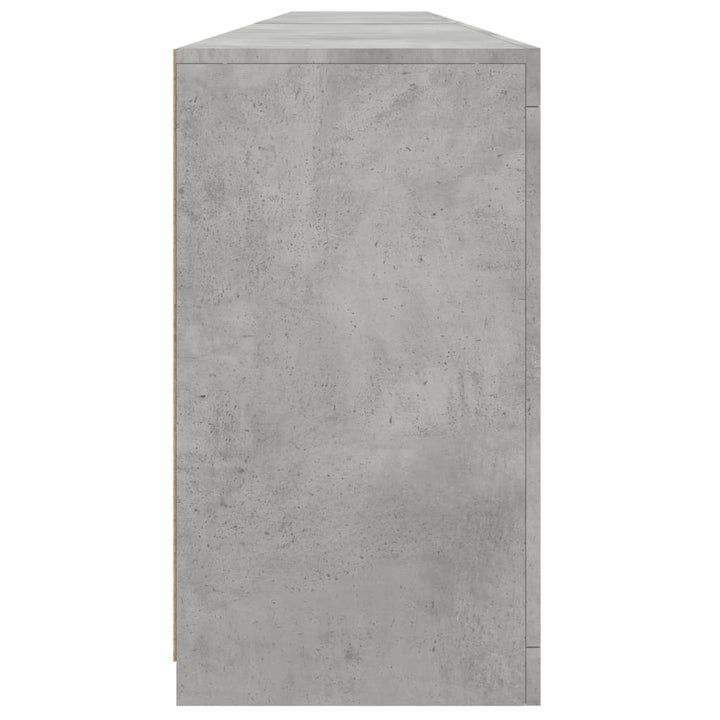 Skänk Med Led-Belysning 283X37X67 Cm