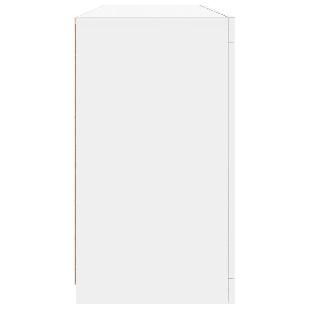 Skänk Med Led-Belysning 142,5X37X67 Cm