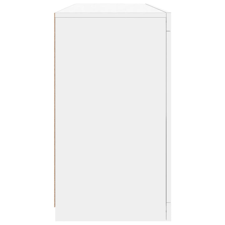 Skänk Med Led-Belysning 142,5X37X67 Cm