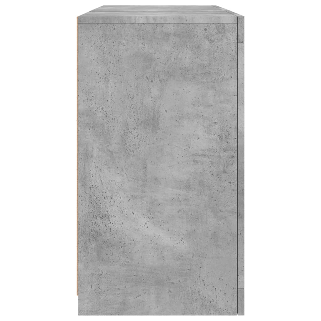 Skänk Med Led-Belysning 123X37X67 Cm