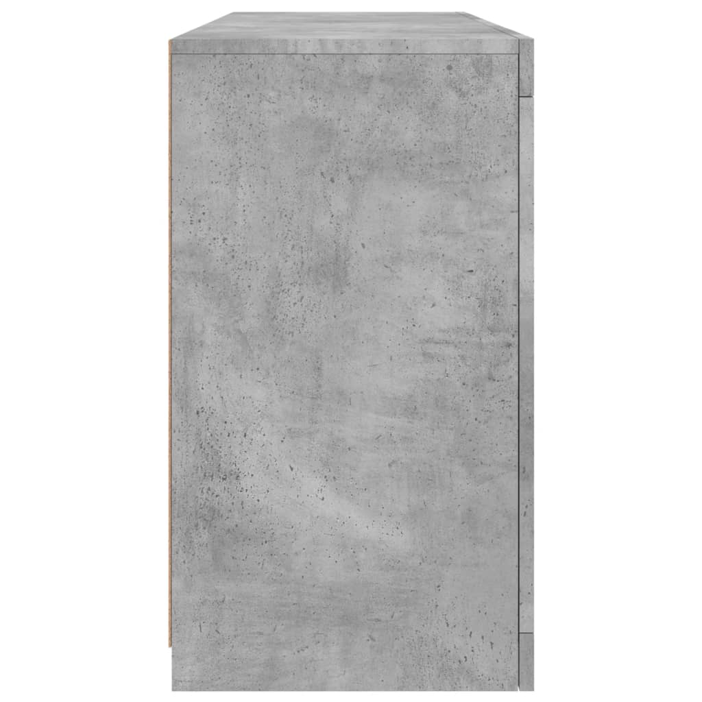 Skänk Med Led-Belysning 142,5X37X67 Cm