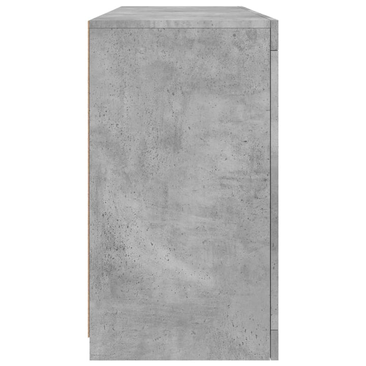 Skänk Med Led-Belysning 142,5X37X67 Cm