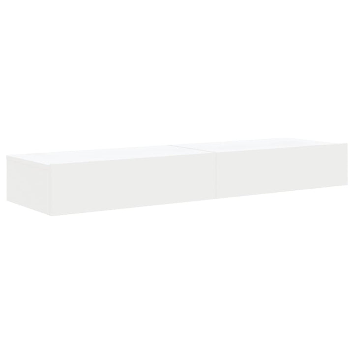 Tv-Bänkar Med Led-Belysning 2 St 60X35X15,5 Cm