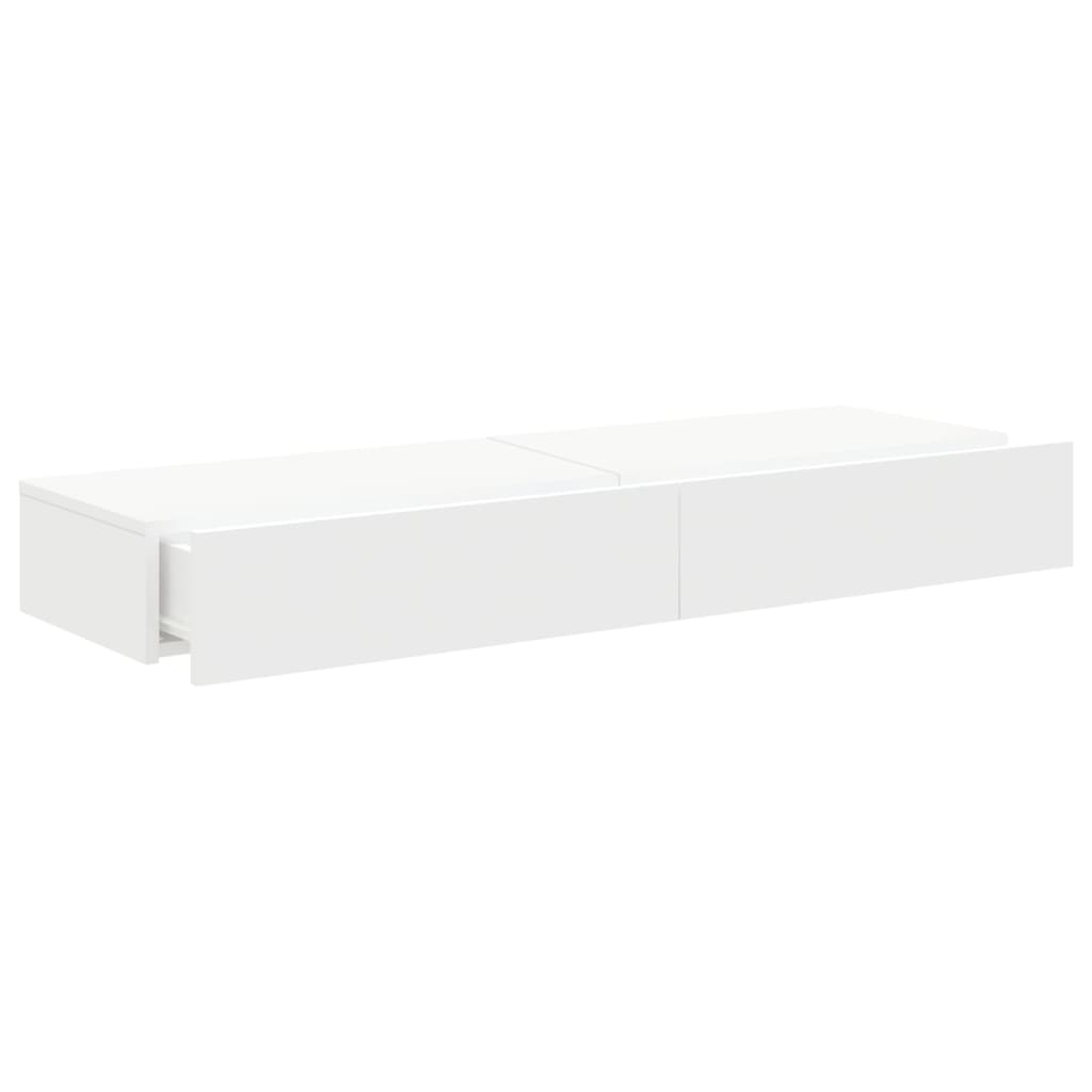 Tv-Bänkar Med Led-Belysning 2 St 60X35X15,5 Cm