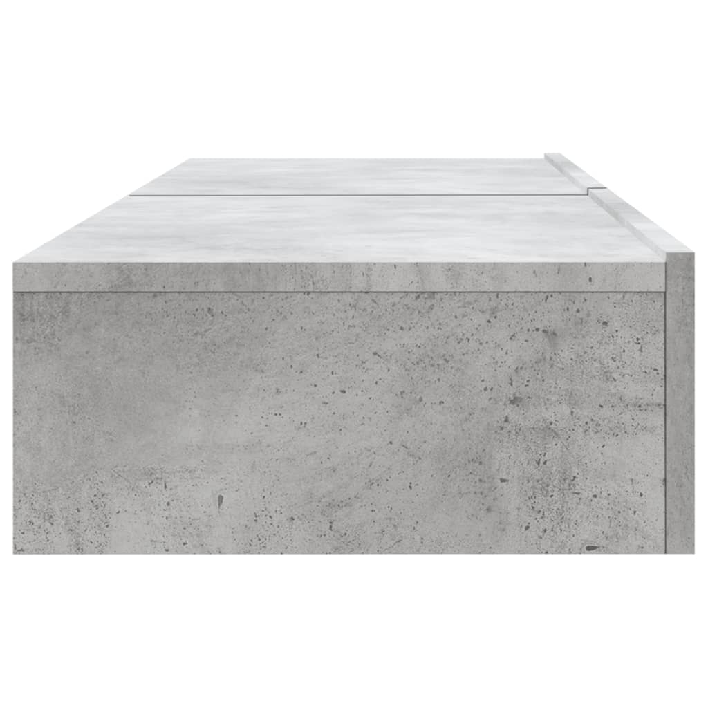Tv-Bänk Med Led-Belysning 2 Delar 60X35X15,5 Cm